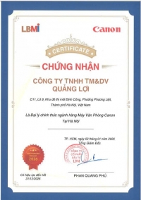 ĐẠI LÝ CANON 2026 